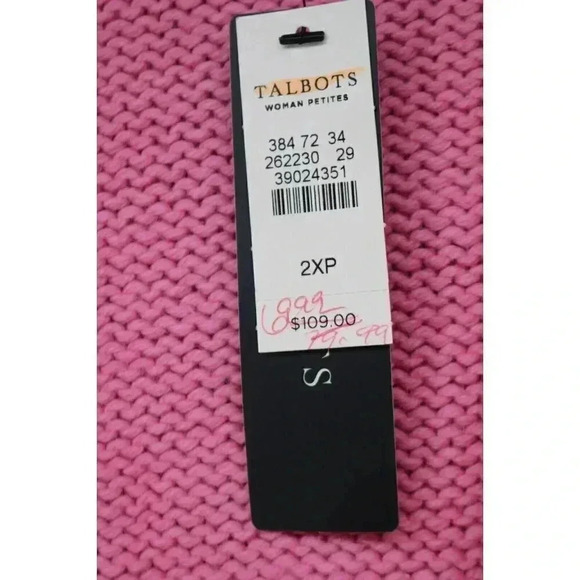 Talbot's Woman Petites Open Cardigan-2XP-New w/Tags-Angora Rabbit Hair Blend - Picture 4 of 9